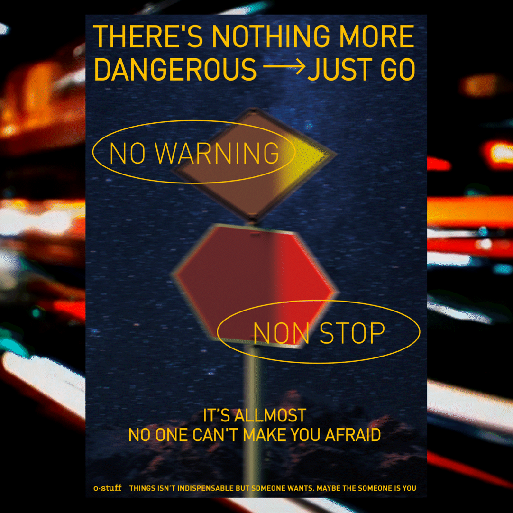 NO WARNIGN & NON STOP